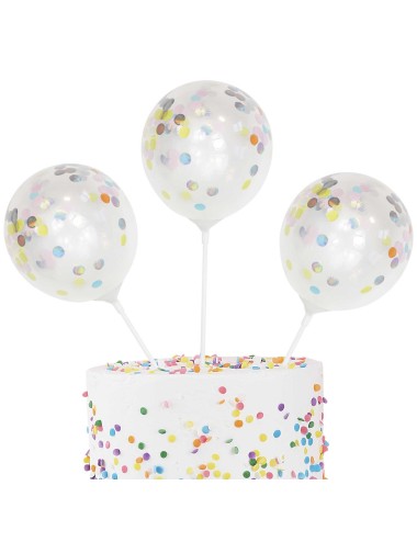 Cake toppers Ballonnen (5st)