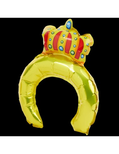 Folieballon Haarband Koning