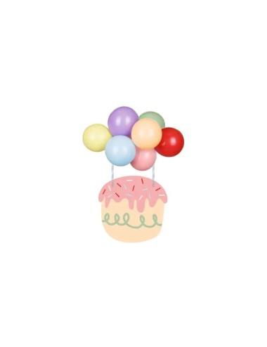 Cake Topper ballon mix