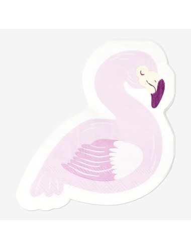 Papieren Servetten Flamingo...