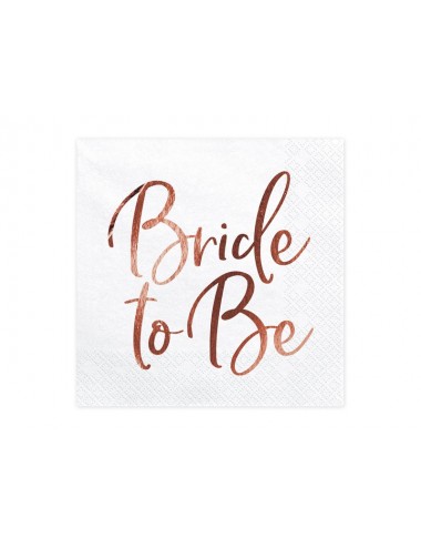 Servetten Bride to Be (20st)