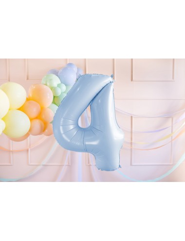 XL Folieballon cijfer blauw
