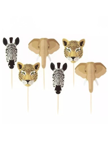 Cupcake Kit "Safari" (12st)