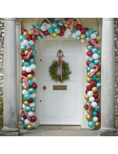Ballonnenboog Kerst deur