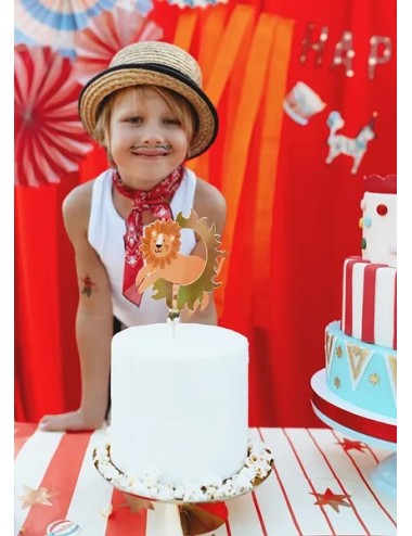 Cake Topper Leeuw (1 st.)
