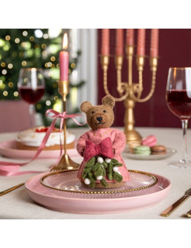 Decoratie Beer Mistletoe...