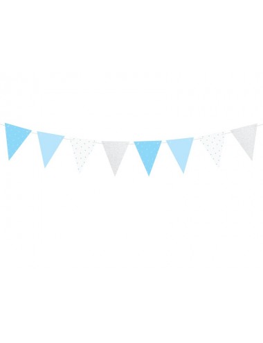 Slinger mix blauw/wit/zilver