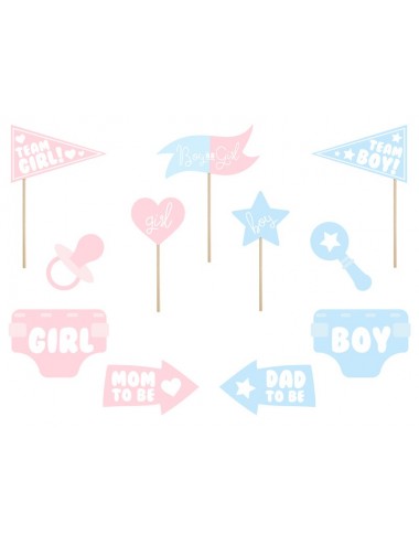 Photobooth props gender...