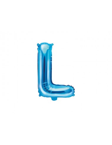 Folieballon letter blauw