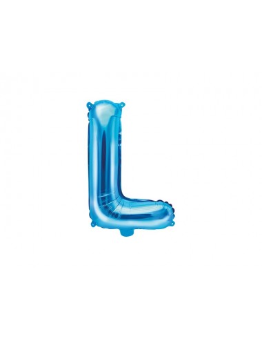 Folieballon letter blauw