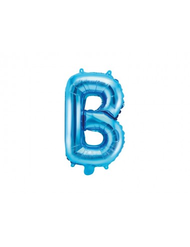 Folieballon letter blauw