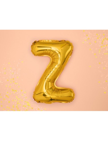Folieballon letter goud