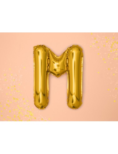 Folieballon letter goud