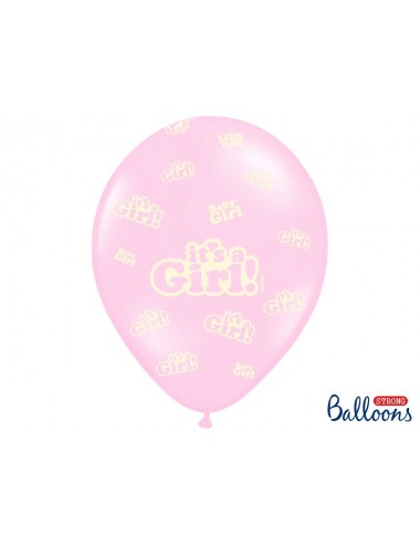 Ballonnen "It's a Girl" (6st)