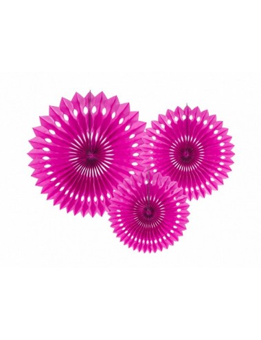 Papieren waaiers 20-30cm /...