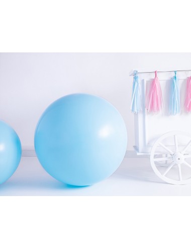 XL Ballon pastel light blue