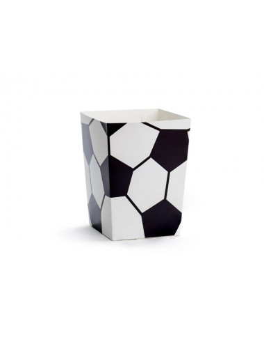 Popcorn beker "Voetbal" (6st)