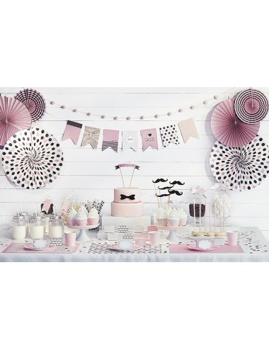 Confetti mix roze/bruin/creme