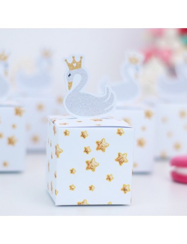 Boxjes "Lovely Swan" (5st)