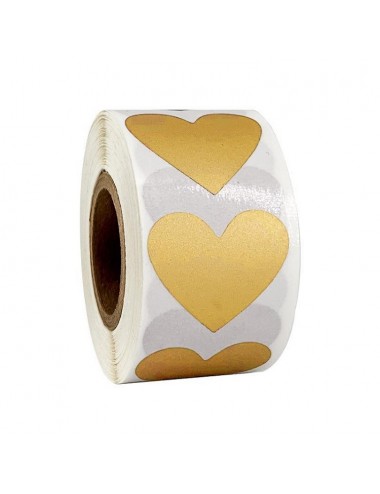 Krassticker hart goud,...