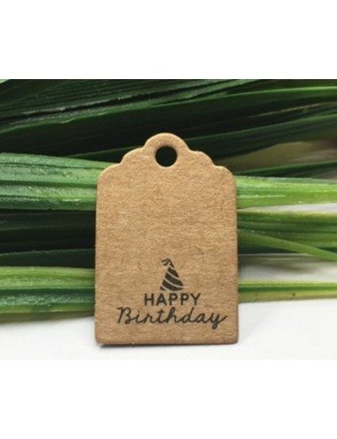 Label "Happy birthday" (5st.)