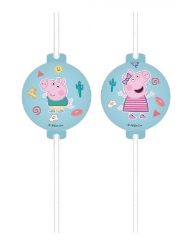 Rietjes Peppa Pig (4 st)