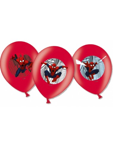 Ballonnen Spider-Man (6 st)