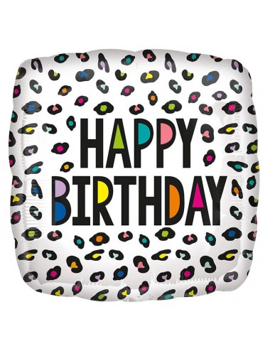Folieballon "Happy Birthday"