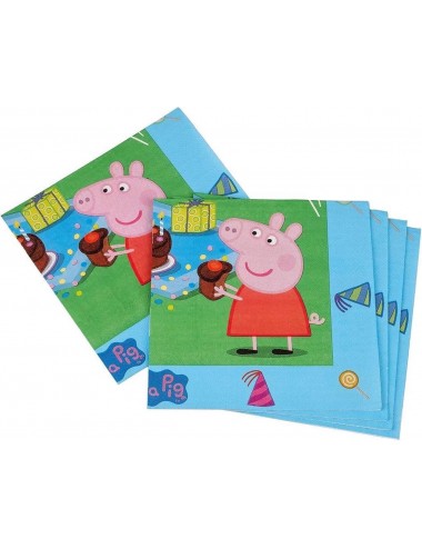 Servetten Peppa Pig (20 st.)