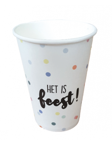 Bekers "Het is feest" (6st)