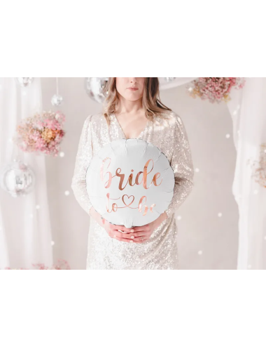 Folieballon "Bride to be"