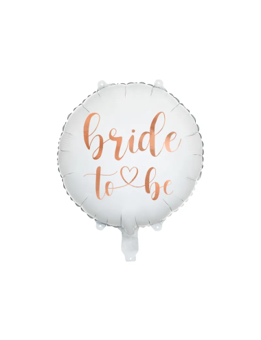 Folieballon "Bride to be"