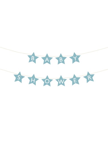 Slinger blauw "Babyshower"