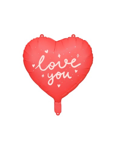 Folieballon "I love you"