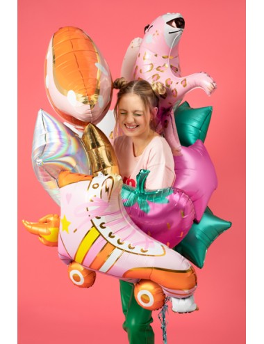 XL Folieballon Rollerskate