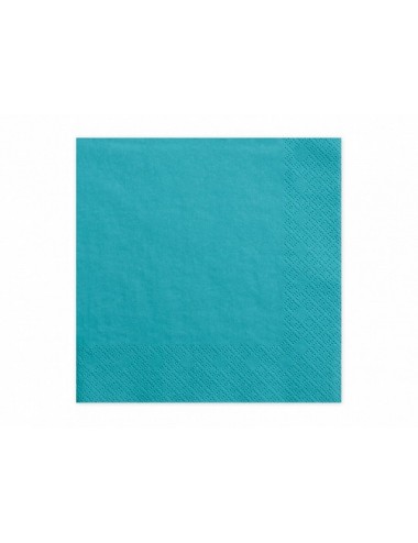 Turquoise servetten (20st)