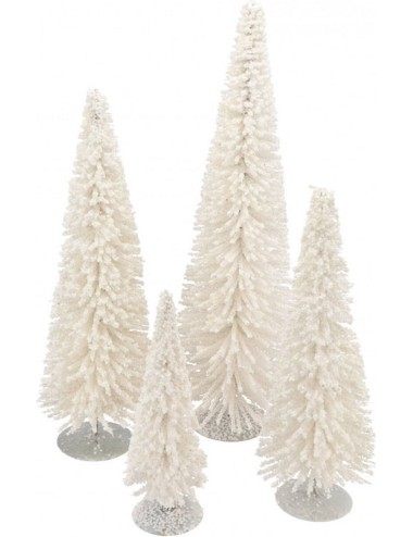 Kerstboom met witte...