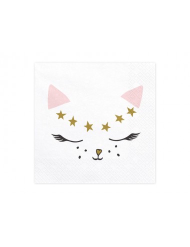 Servetten Kitty (20st)