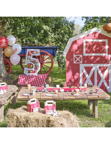 Snackbakjes tractor boerderij